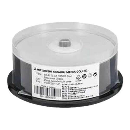 包邮日产三菱档案级蓝光盘BD-R TL4X 100GB 档案级可打印空白光盘