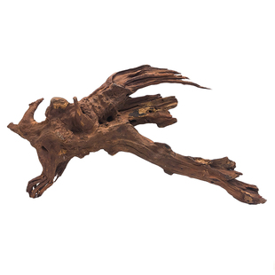 紫柚木沉木南美缸大号拱桥鱼缸造景木头大型拱形成品免煮装饰枝条