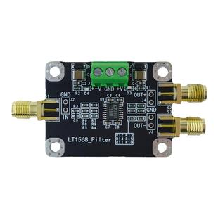 LT1568模块 四阶有源低通滤波器模块 单端转差分滤波器 巴特沃斯