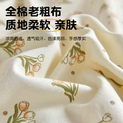榻榻米床单单件纯棉100全棉床单2025新款四季通用磨毛加厚被单罩9