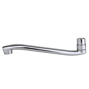 入墙式厨房水龙头改装弯管配件360度旋转出水弯S型弯管横式出水管