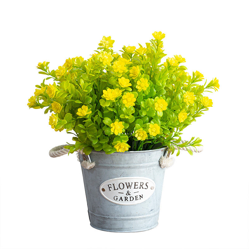 北欧ins仿真植物花艺客厅花桶