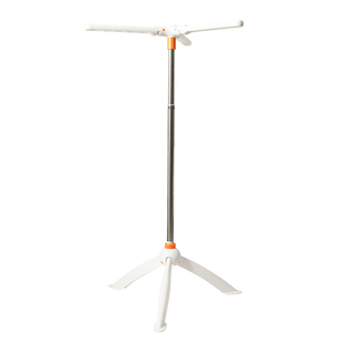 阳台可折叠挂衣架家用落地晾衣架室内小型晒衣架卧室不锈钢凉衣杆