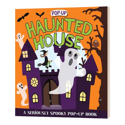 英文原版立体惊喜鬼屋立体书
