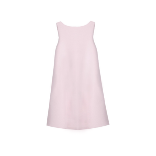 孤品 HAUTE FANCIES后构想 | 粉色空气层法式一字领系带连衣裙