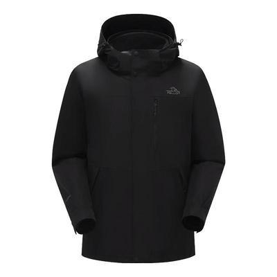 伯希和【山野经典2.0】冲锋衣男女三合一户外防风防水抓绒内胆登