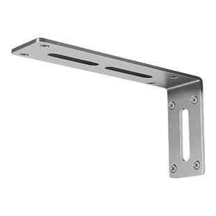 不锈钢L型固定支架角铁三角支撑架加厚可调节强力承重防锈7字角码