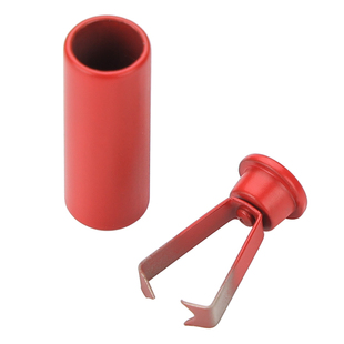 绳子卡扣彩色绳头扣子裤带吊钟金属固定调节扣运动裤卫衣抽绳纽扣