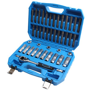 酷安腾50件拆避震器塔顶螺丝专用工具减震器拆装拆卸套筒弹簧扳手