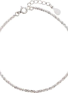 轻奢纯银ins小众设计情侣手链