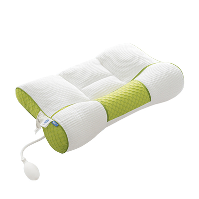 每晚深睡可调节高度气囊枕分区护颈枕久睡不塌陷枕头颈椎枕充气