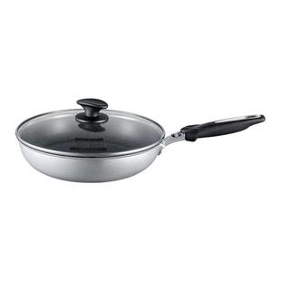 【自营】日本制造原装进口北陆麦饭石不粘锅平底锅煎锅早餐锅不沾