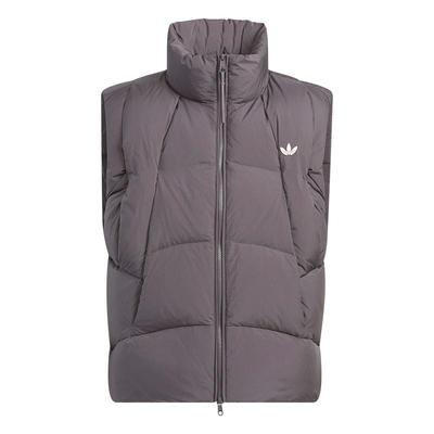 阿迪达斯三叶草男女羽绒背心马甲