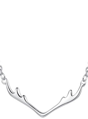 女韩版ins学生森系麋鹿闺蜜项链