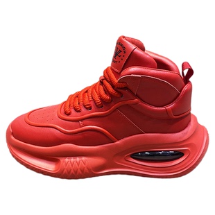 行路者潮牌秋冬2025男士轻奢设计老爹鞋气垫软底厚底爆款增高男鞋