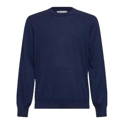 BC/Brunello Cucinelli 男士纯色棉质圆领毛衣银泰 301574