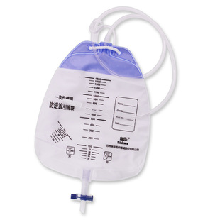 众硕医疗引流袋医用一次性防逆流胆汁体外加厚加长腹透腔集导尿袋