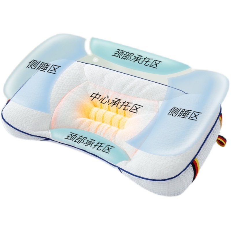 欧淘儿童枕头1-2-3-6岁以上四季通用幼儿园宝宝学生a类护颈椎专用