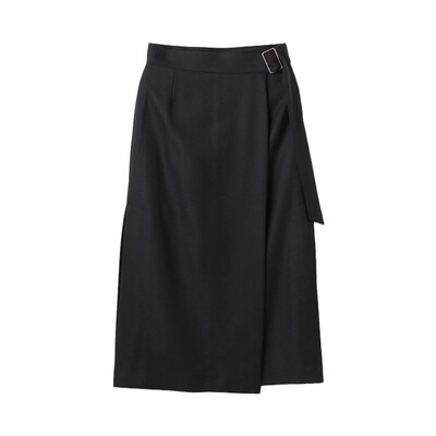 BEIGE，TERNES气质适宜羊毛窄版修身半身裙女ONWARD