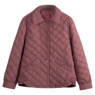 依佈中老年女士2025冬装新款棉服老太太轻薄棉袄小个子妈妈装外套