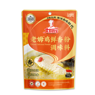 大厨四宝老姆鸡鲜香粉调味料正品浓缩老姆鸡老母鸡粉增香提鲜200g