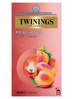 英国twinings川宁蜜桃花果茶红茶
