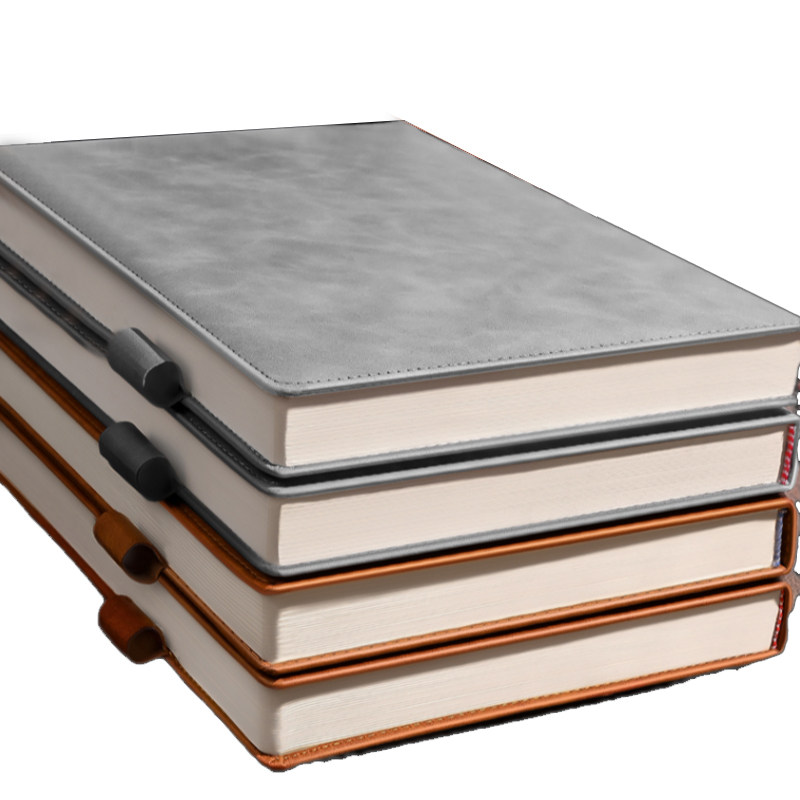 a4大笔记本2026年新款加厚办公用记事记账商务会议工作记录本子成人写字大号a5日记本牛皮面b5高颜值日程定制