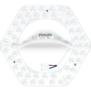 飞利浦风扇灯led灯芯专用替换光源吊扇灯圆形灯条餐厅灯磁吸灯板