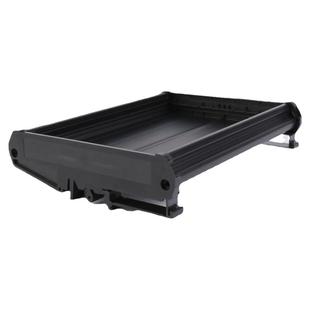 UM108黑色塑胶模组架PCB支架卡槽壳体线路板外壳HOUSING双层托板