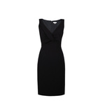 Mummy Cat 下蛋喵【优雅重现】26新品扭结蝴蝶结大V领修身连衣裙