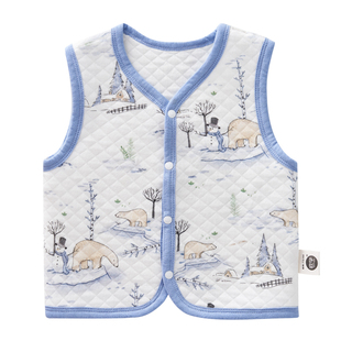 欧孕婴儿马甲春秋外穿