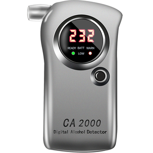 酒精检测仪 吹气式专用高精度测酒驾酒精测试仪呼吸式CA2000测量