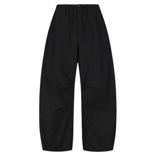 AMOMENTO韩国男士春季休闲通勤简约抽绳宽松工装裤MUSINSA