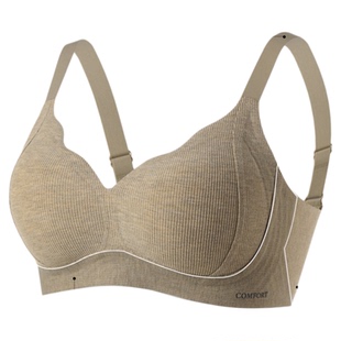 内衣女聚拢小胸防外扩收副乳上托防下垂无钢圈秋冬磨毛运动文胸罩