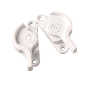 塑钢门窗月牙锁铝合金锁推拉门窗户锁平移门钩锁扣防盗推拉门配件