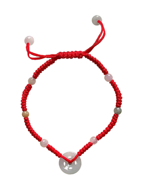 瓦萨比本本年红绳手链设计款