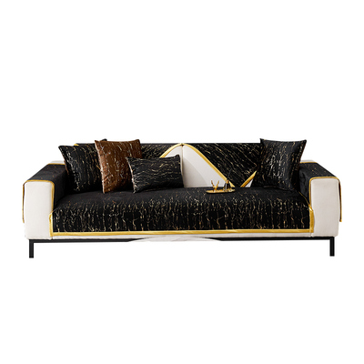 2025新款沙发垫子轻奢现代高端四季通用防滑真皮坐垫套罩巾盖布冬