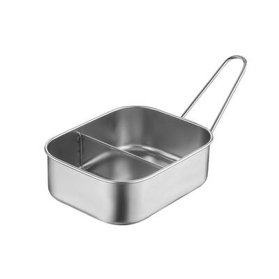 厨乐帝304不锈钢分格饭盒