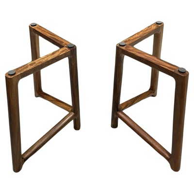 大板支架胡桃木茶桌茶几桌子脚架