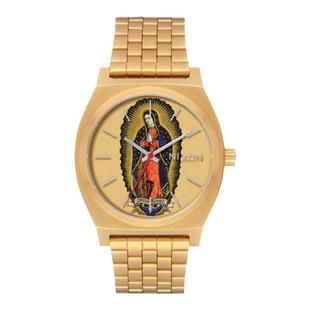 Nixon尼克松复古方形时尚礼品男女手表小金人石英钢带小金表 A045