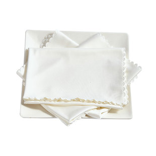 口布擦杯布酒店玻璃杯红酒杯子专用布无水印抹布打杯布擦拭不掉毛