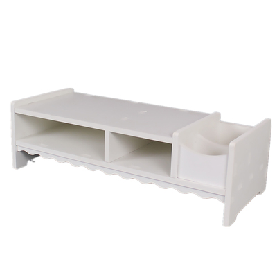 电脑增高底座收纳架子支架显示器增高托双层键盘收纳置物架子桌面