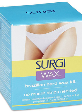 美国Surgi Wax脱毛蜜蜡硬蜡私处比基尼腋下私密毛巴西脱毛小圆点