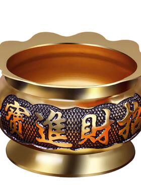 香炉黄铜摆件小号佛具用品