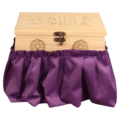 木质滤烟艾灸盒腰腹随身灸