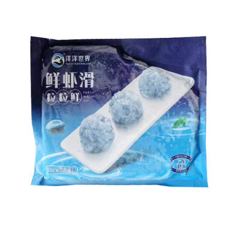 粒粒鲜虾滑商用20斤火锅水煮食材