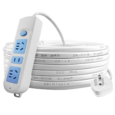 二芯国标防冻足米软线护套线电线