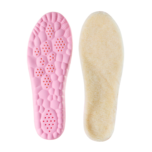 足力健女士专用羊毛保暖鞋垫冬季新款加绒加厚软底舒适防臭女款男