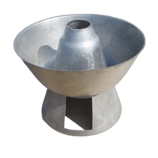 阜阳卷馍火锅 卷馍锅 大号商用手工铝锅 烧气烧炭煤炉 一休卷馍锅