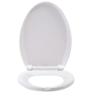 马桶盖家用通用加厚坐便器盖板老式U型抽水坐垫马桶圈盖子配件